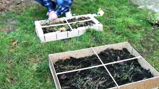 Hvordan å praktisere kvadratmeter hagearbeid. Velg en layout som er lett tilgjengelig.