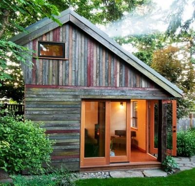 Hvordan lage en mini hus i hagen din. For enten huset, er det noen trinn som du må følge.