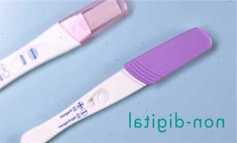 Hvordan du bruker en graviditetstest hjemme. Vent minst en dag etter den tapte tid før du tar en graviditetstest hjemme.