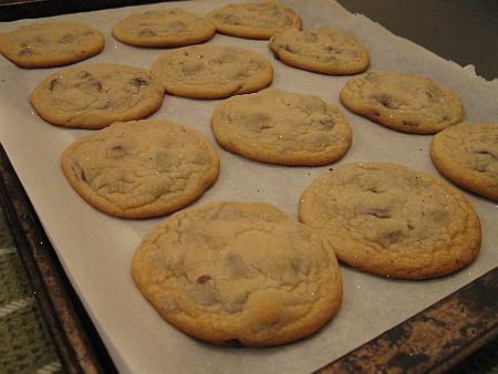 Hvordan lage cookies. Sjekk natron eller bakepulver nøye.