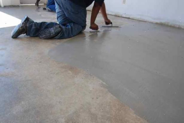 Hvordan å reparere et betonggulv. Bestemme omfanget av problemet.
