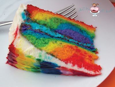 Hvordan å lage en uavgjort farget kake. Hvis du bruker en eske kake mix, ikke følger boks instruksjoner for kake.