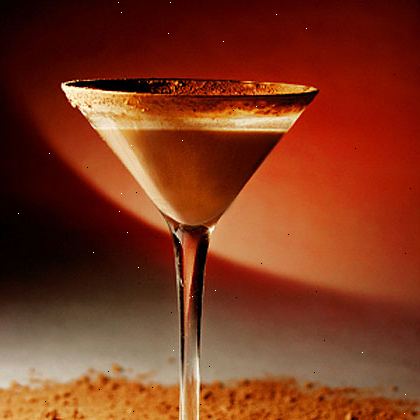Hvordan lage sjokolade Martini. Vanilje sjokolade martini.