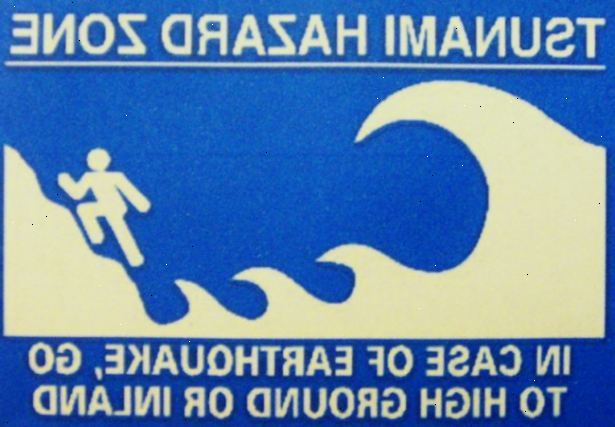 Hvordan overleve en tsunami (for barn). Lær advarselen tegn naturen gir.