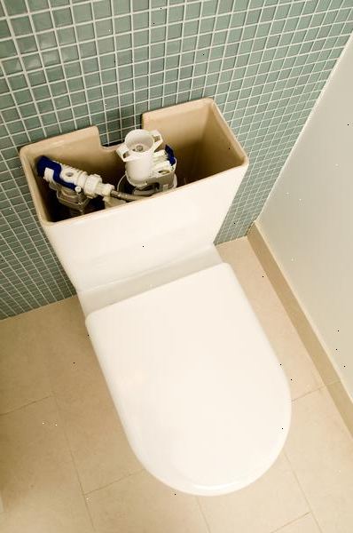Hvordan å fikse en treg toalett. Finne ut hvor problemet er.