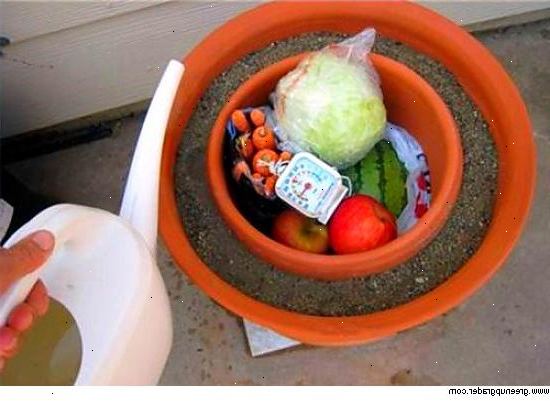 Hvordan lage en pott i en pott kjøleskap